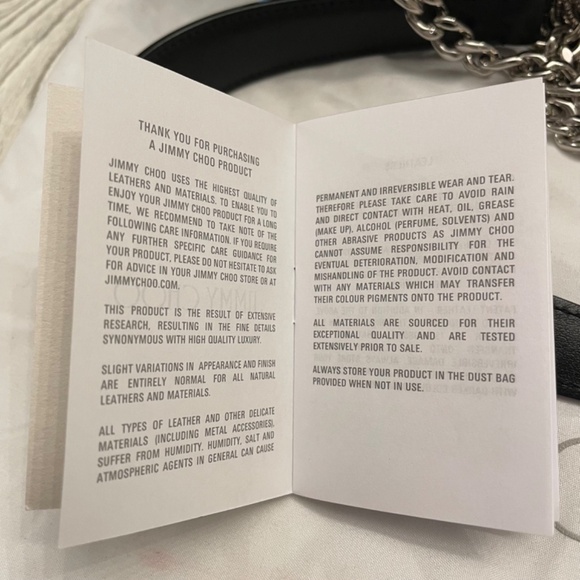 JIMMY CHOO Callie Studded Leather Bucket Bag Black & Silver - Picture 14 of 15